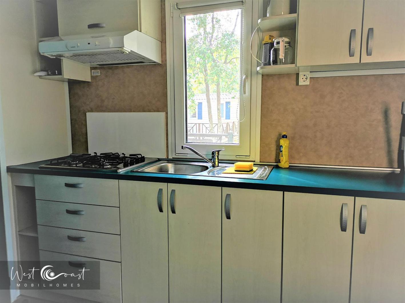 West Coast Mobilhome With Xxl Terrace Тар Экстерьер фото